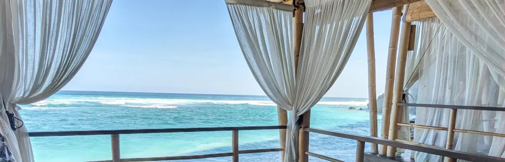 Traumhafter Ausblick aufs Meer in Uluwatu