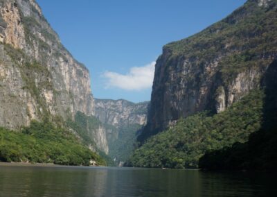 Sumidero Canyon Bootsfahrt mit baby