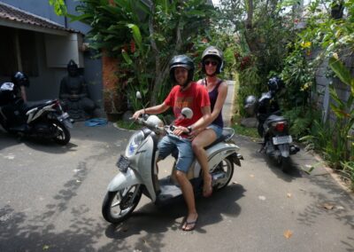 Tour mit gemietetem Roller Ubud Umland