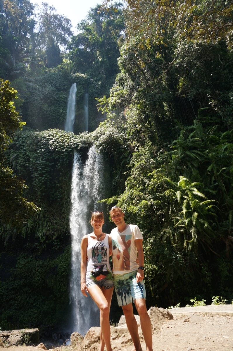 Ausflug Wasserfälle Lombok