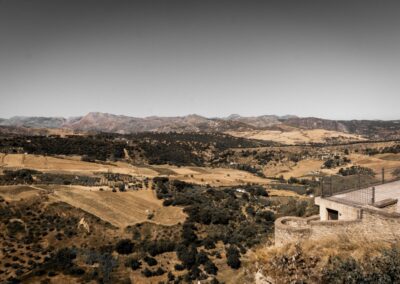 Ausblick in Ronda
